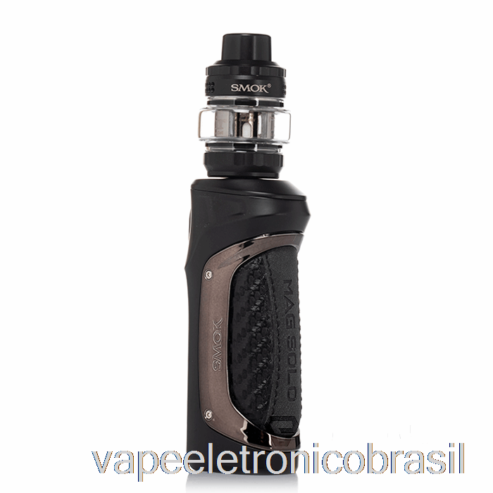 Vape Vaporesso Smok Mag Solo 100w Starter Kit Fibra De Carbono Emenda Couro